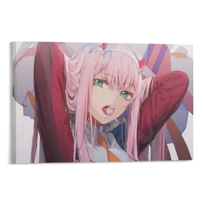 Anime DARLING in the FRANXX Zero Two 02 PVC Figure Model Doll No Box 21cm |  eBay