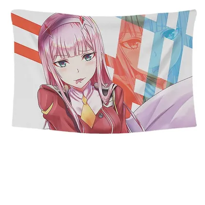 Anime Girl Zero Two 02 Darling in The FranXX Lollipop Poster Wall Art  Poster Gifts Bedroom