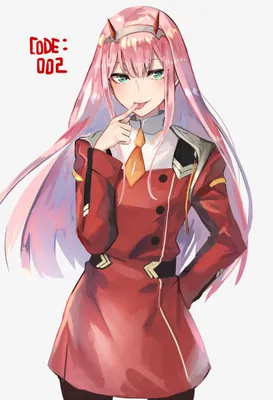 Darling in the Franxx - Zero Two (002) Air Freshener – KyokoVinyl