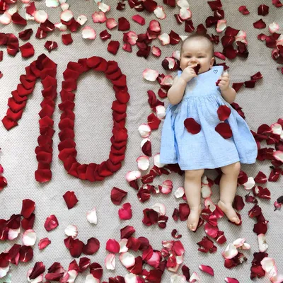 10 месяцев ребенку / десятый месяц Софи | PolinaBond - YouTube