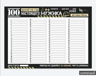 Ежедневник 100 целей . Твердая обложка, глянцевая ламинация, формат А5, 80  листов. (id 108344054), купить в Казахстане, цена на 