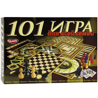 101 игра / Для всей семьи: Игры в коробке | Tesera