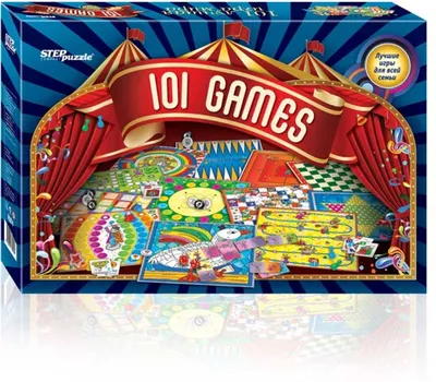 Игра детская настольная 101 игра. New (1601H) / GoldDisk - Интернет-магазин  Лицензионных игр: купить игры с доставкой