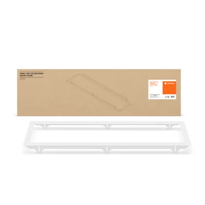 LED Panel Light 1200 x 300 Surface Frame Kit — Ketch Industries LED Lighting