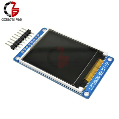128x160 SPI 1.8 inch Full Color TFT LCD Display Module ST7735S  Re –  diymore