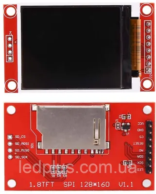  LCD display Module, 128x160 pixels, SPI interface