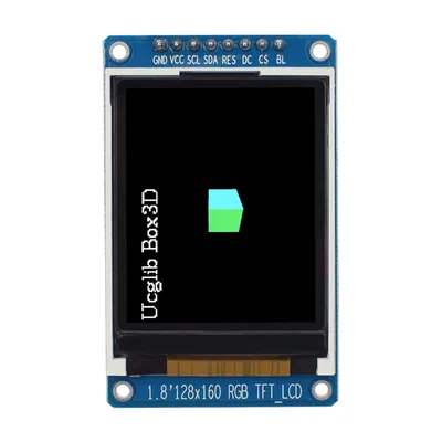 1pc 1.8" 1.8 Inch TFT Screen Full Color 8 PIN 128x160 128*160 SPI Full –  Aideepen