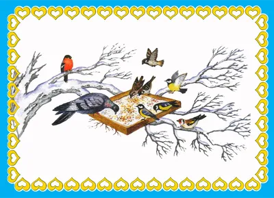 Проект «Покормим птиц зимой» старшая группа №1 «Матрешки» 60А, ГБОУ Школа №  121, Москва