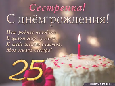 Открытка С Днём рождения! юбилей 25 лет мужская А4 - купить с доставкой в  интернет-магазине OZON (170626948)