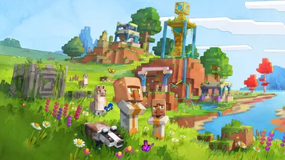 Minecraft Legends - The Village