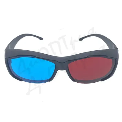 Анаглифные 3D очки красный/синий