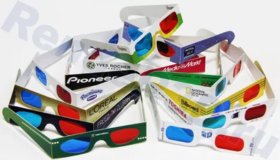3D-очки MISHANYA store 2 шт. Пассивные - купить по выгодным ценам в  интернет-магазине OZON (596546548)