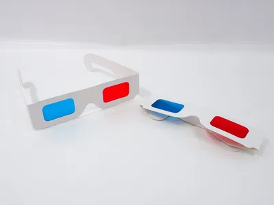 3D-очки 3D glasses Anaglyph - купить по выгодным ценам в интернет-магазине  OZON (870830899)