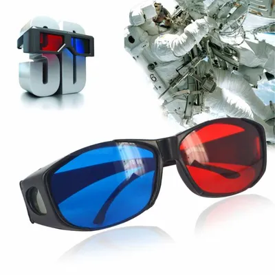 3D-очки 3D glasses Anaglyph - купить по выгодным ценам в интернет-магазине  OZON (870830899)