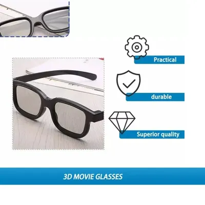 Поляризованные 3D-очки для LG TCL, Samsung, SONY, Konka, reald, для  ТВ-компьютера, 12 шт./лот, замена AG-F310 | AliExpress
