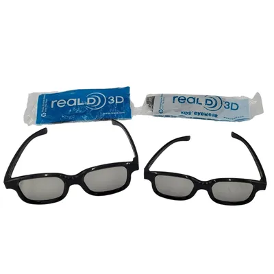 VSKEY 3 шт. Поляризованные 3D очки для Пассивных 3D телевизоров ТВ фильмы  театры RealD киносистема для взрослых | AliExpress