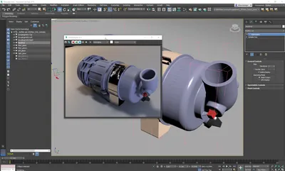 Как вырезать объект с помощью Boolean в 3ds Max