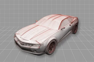 3D модель автомобиля: принципы 3д моделирования авто и машин - 
