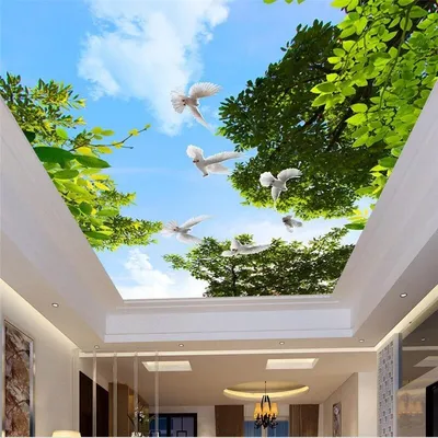 Натяжной потолок с 3D эффектом от 1490 руб. м2, цена с установкой под ключ,  Серпухов | Мастер Потолков