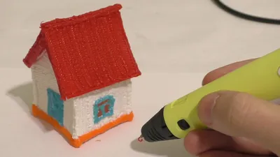 Как рисовать объёмные поделки 3D ручкой | 