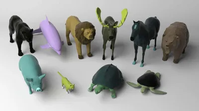 Hippopotamus - 3D Model Animated - PixelBoom