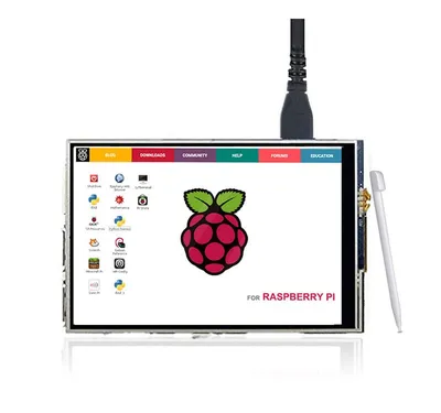 LCD 3.5" 480x320 display with touch screen for Raspberry Pi - Kamami  on-line store