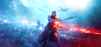 Обои для рабочего стола Battlefield 5 девушка Игры 3840x1787