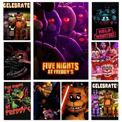 Экшн-фигурка Fnaf, игрушки, кавайная аниме-фигурка, пять ночей в  реальности, Бонни, медведь, риббит, животные, ПВХ Модель, кукла, игрушки,  подарки для детей | AliExpress