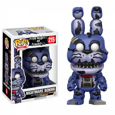 Фигурка Funko POP Five Nights at Freddy's Nightmare Bonnie Пять ночей у  Фредди Кошмарный Бонни Купить в магазине 