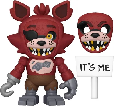 Активная фигурка Лис Фокси (Foxy) "Пять ночей с Фредди" - Five Nights at  Freddy's, Funko - купить в Москве с доставкой по России