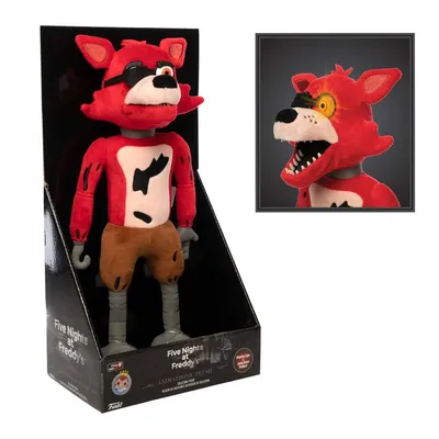 Подвижная фигурка Рокстар Фокси из 5 ночей с Фредди светится в темноте (  Funko Rocky Foxy) 13 см - купить недорого в интернет-магазине игрушек  Super01