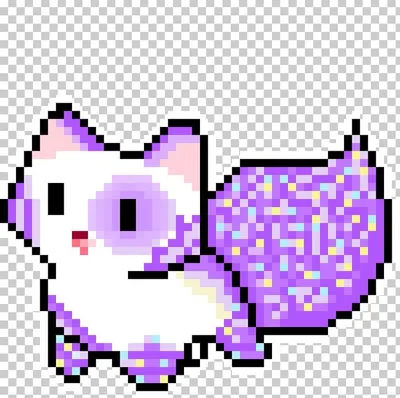 Blue Pixel Art Nerd Cat" Photographic Print for Sale by LizardGlow |  Redbubble