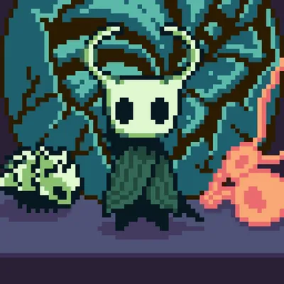 64x64 pixel art by me :) : r/HollowKnight