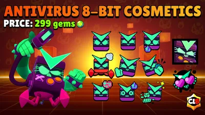 Virus 8-Bit lose animation | Brawl Stars Amino