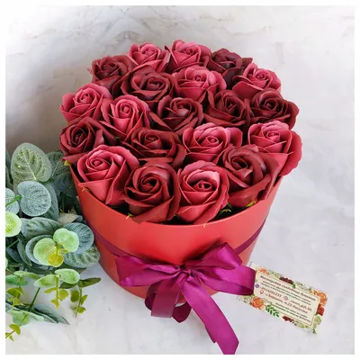 Букет для жены на день рождения. Розы из мыла. Подарок подруге на день  рождения. Подарок на 8 марта (ID#1519815901), цена: 1012 ₴, купить на  