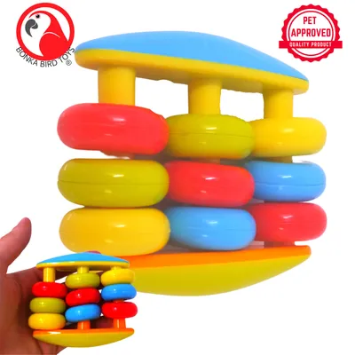 Hygge House Wooden Abacus with Multicolored Beads | Toys | 