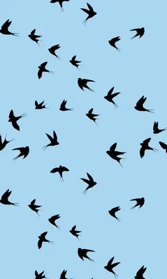 Картина абстрактная с птицами акварелью, осень птица небо – заказать на  Ярмарке Мастеров – RRBQOBY | Картины, Челябинск