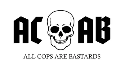 : AC/DC ACAB - Sticker Graphic - Auto, Wall, Laptop, Cell, Truck  Sticker for Windows, Cars, Trucks : Automotive