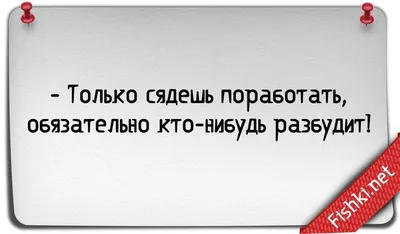 Смешные высказывания про работу. / Вячеслав Ануфриев