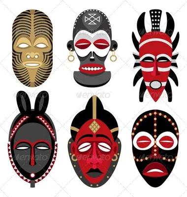 Картинки африканских масок (37 фото) • Прикольные картинки и позитив |  Искусство создавать маски, Искусство африки, Искусство черной любви