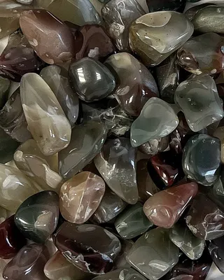 Бусины ЧЕРНЫЙ АГАТ натуральный камень Only Stones 38826697 купить в  интернет-магазине Wildberries