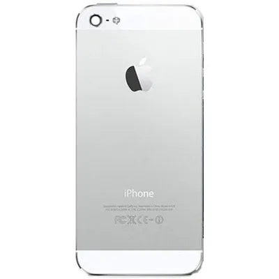 Задняя крышка на Iphone 5S (белый)