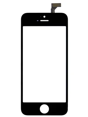 Корпус со светящимся логотипом iPhone 5 черный