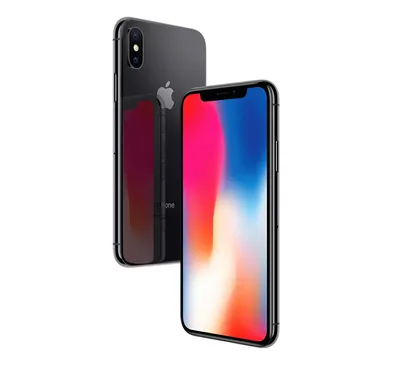 SHIELDON iPhone XS, iPhone X Case - Middle blue Case for Apple iPhone X /  iPhone 10 - Plateau Series