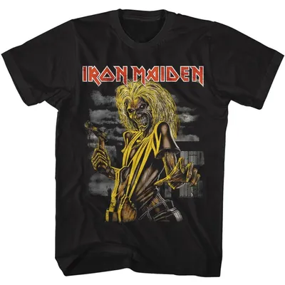 Iron Maiden Killers Album Cover Artwork Men's Unisex T-shirt