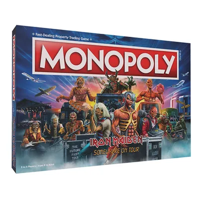 The Op Games | Usaopoly Launches MONOPOLY®: IRON MAIDEN EDITION – Avai