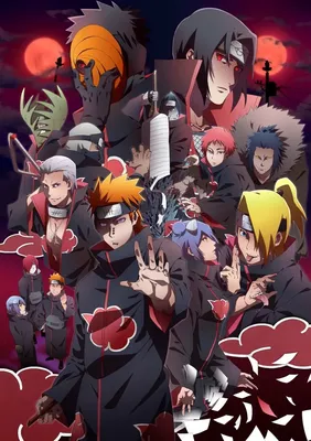 Наруто Акацуки/Naruto Akatsuki | Наруто, Наруто шипуден, Аниме