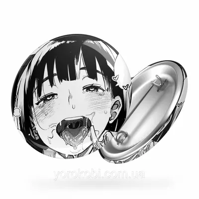 Купить Значок Ахегао | Ahegao 02, цена 30 грн —  (ID#1223045394)