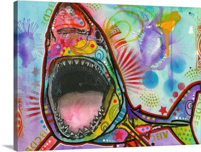 Shark dog" Art Print for Sale by yktv-kloi | Redbubble