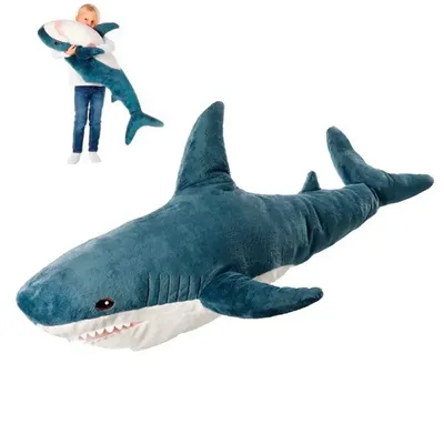 Купить Мягкая игрушка акула Shark doll 70 см, Акула игрушка для детей, цена  499 грн —  (ID#1732057742)